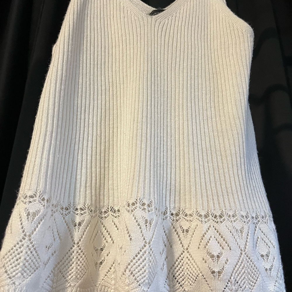 White knit shirt - Picture 4 of 4